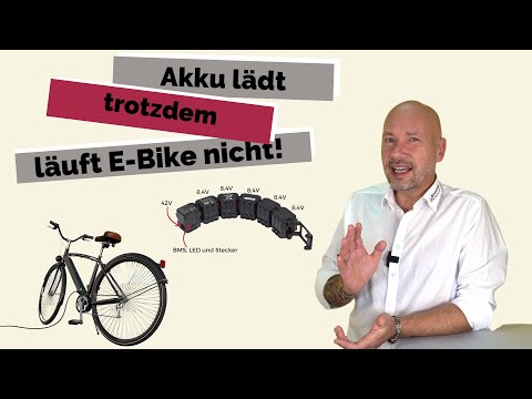Akku lässt sich laden, E-Fahrrad funktioniert trotzdem nicht